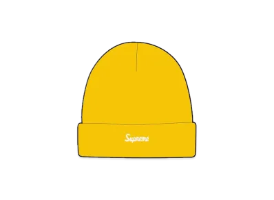Supreme Loose Gauge Beanie "Yellow" (23FW)