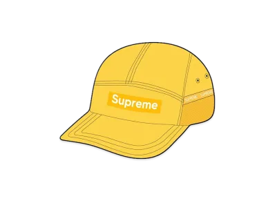 Supreme Mesh Pocket Camp Cap "Yellow"