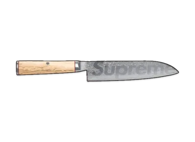Supreme /Miyabi Birchwood Santoku 7" Knife "Silver"