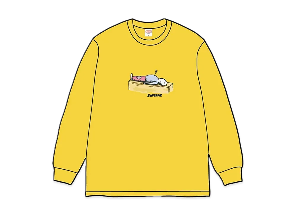 Supreme Neil Blender Arrow L/S Tee "Yellow"