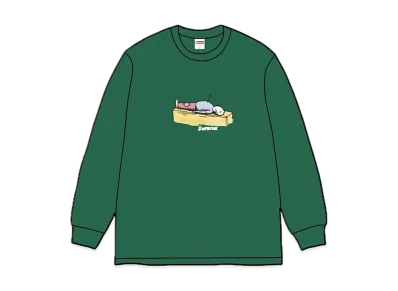 Supreme Neil Blender Arrow L/S Tee "Light Pine"
