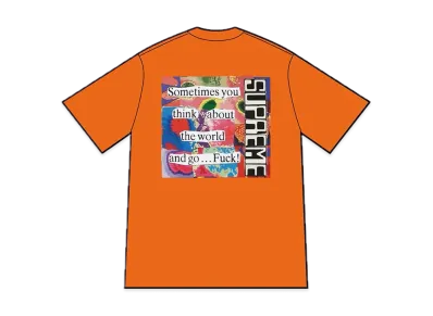 Supreme Static Tee "Orange"
