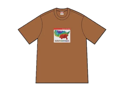 Supreme Weather Tee "Light Brown"