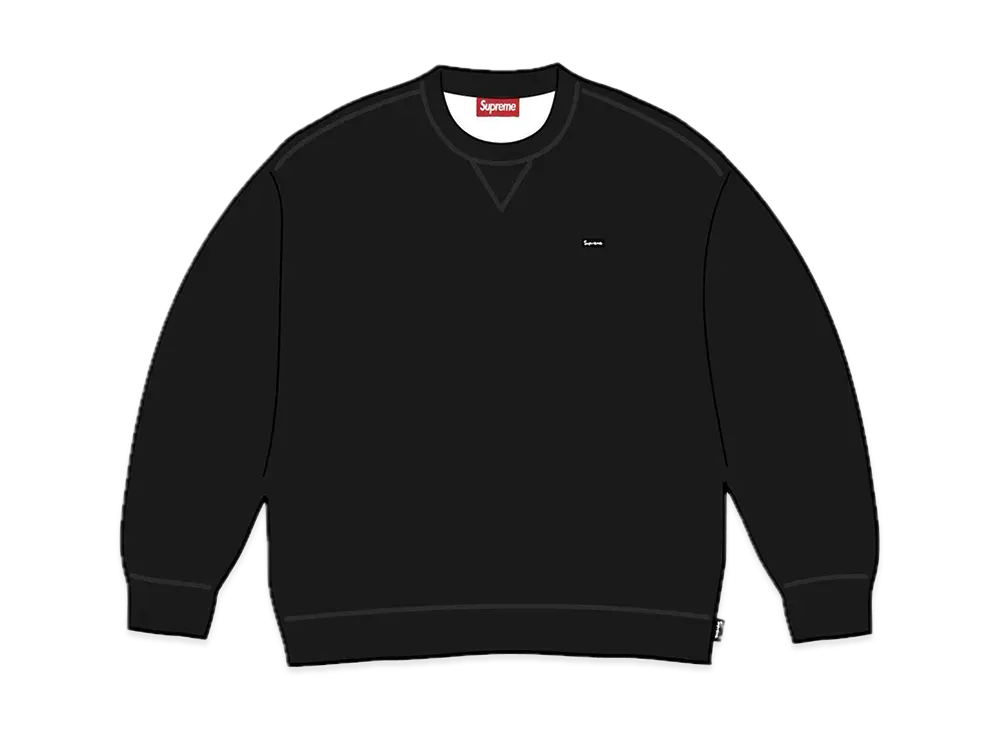 Supreme Small Box Crewneck "Black" (23FW)