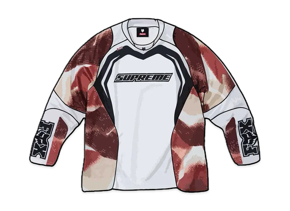 Supreme / Fox Racing Jersey "White"