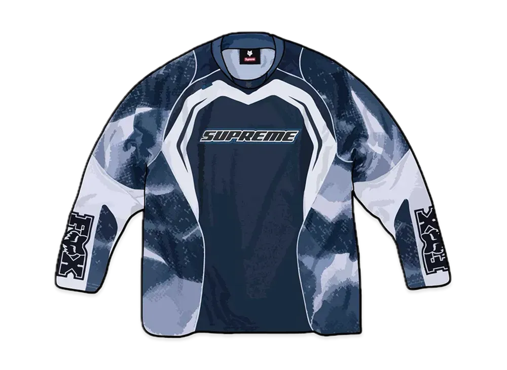 Supreme / Fox Racing Jersey "Navy"