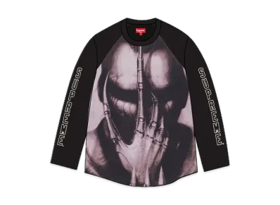 Supreme H.R. Giger Raglan L/S Top "Black"