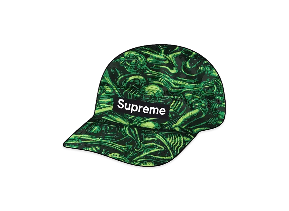 Supreme H.R. Giger Camp Cap "Green"