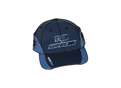 Supreme / Fox Racing 6-Panel "Blue"