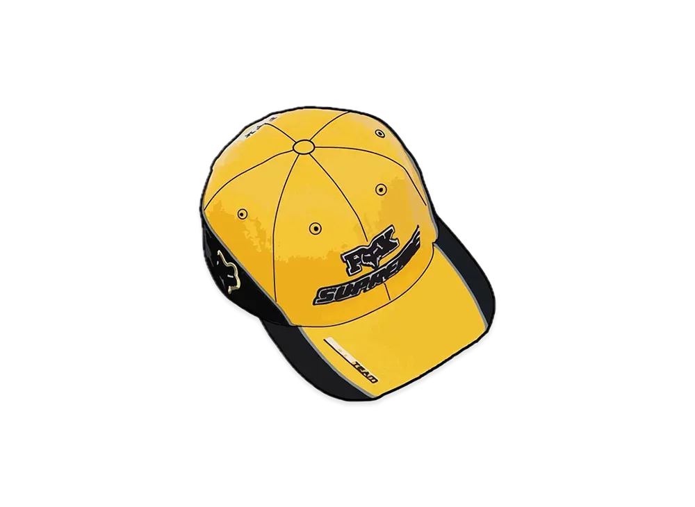 Supreme / Fox Racing 6-Panel "Yellow"