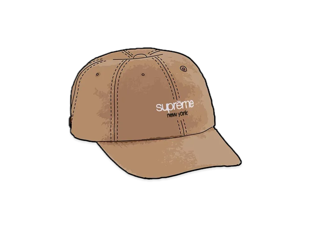 Supreme Washed Flannel 6-Panel "Tan"