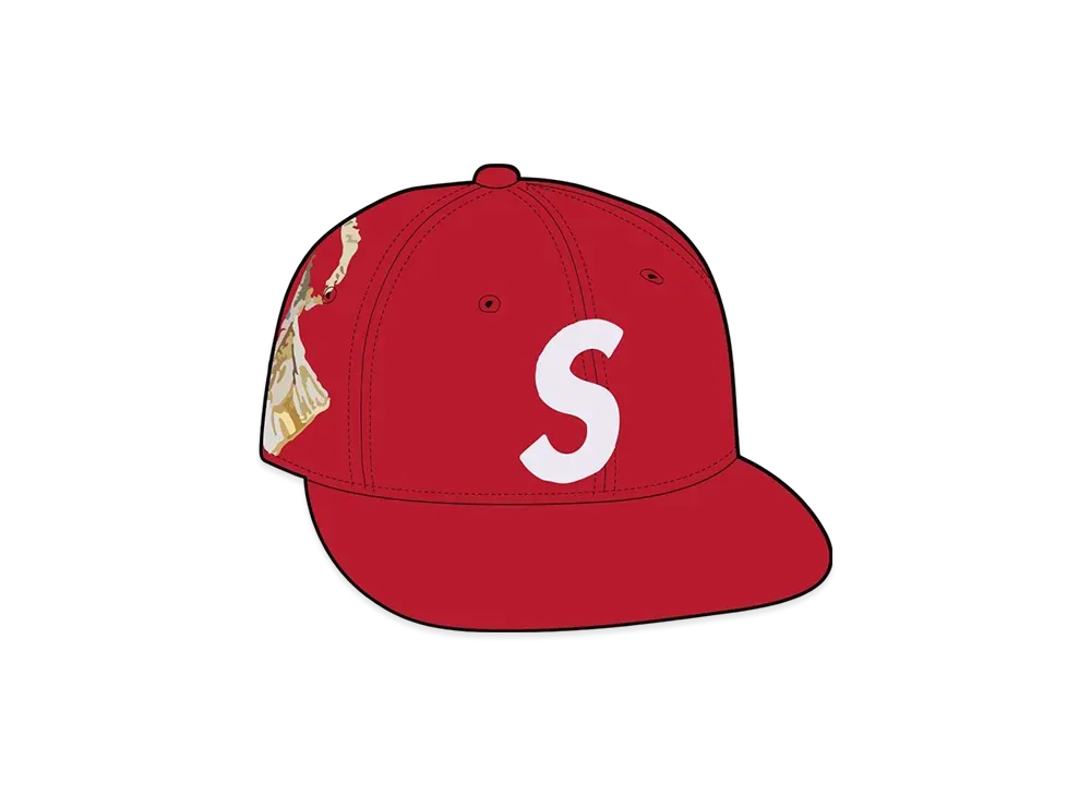 Supreme Jesus Piece S Logo New Era "Red"