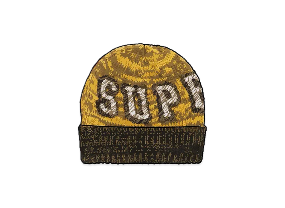 Supreme Twist Beanie "Brown"