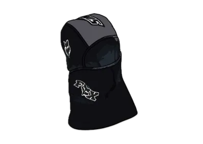 Supreme x Fox Racing Lightweight Balaclava "Black"