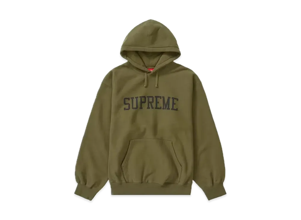 Supreme Varsity Hooded Sweatshirt "Dark Olive"