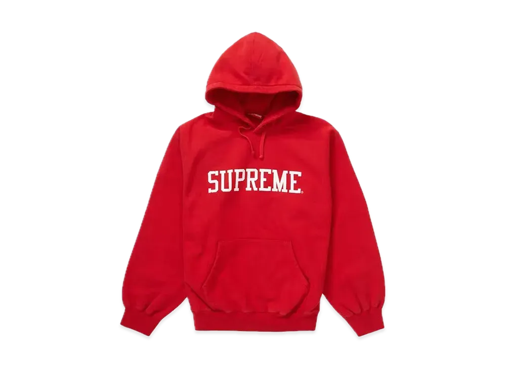 Supreme Varsity Hooded Sweatshirt "Red"