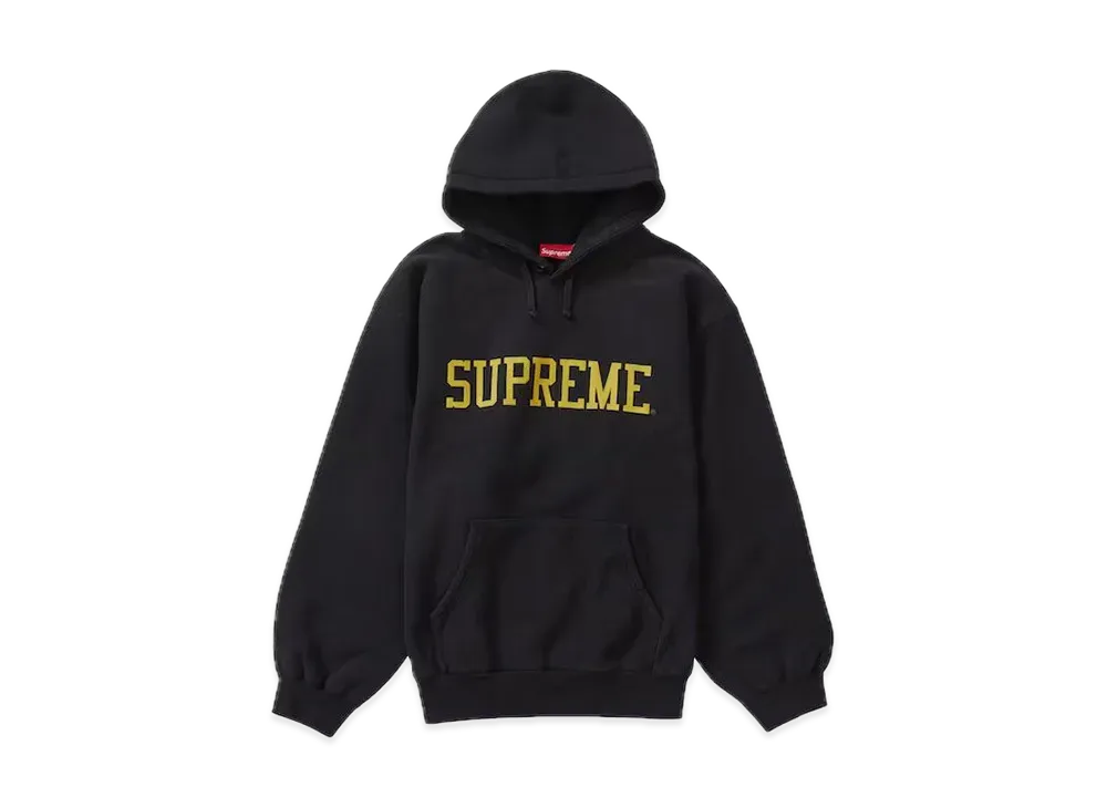 Supreme Varsity Hooded Sweatshirt "Black"