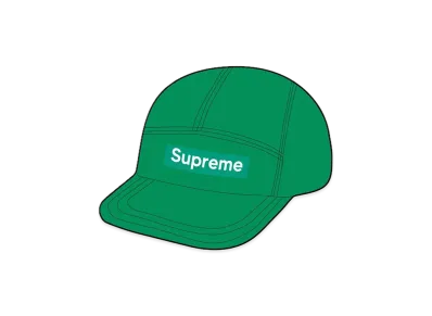 Supreme Corduroy Camp Cap "Green" (23FW)