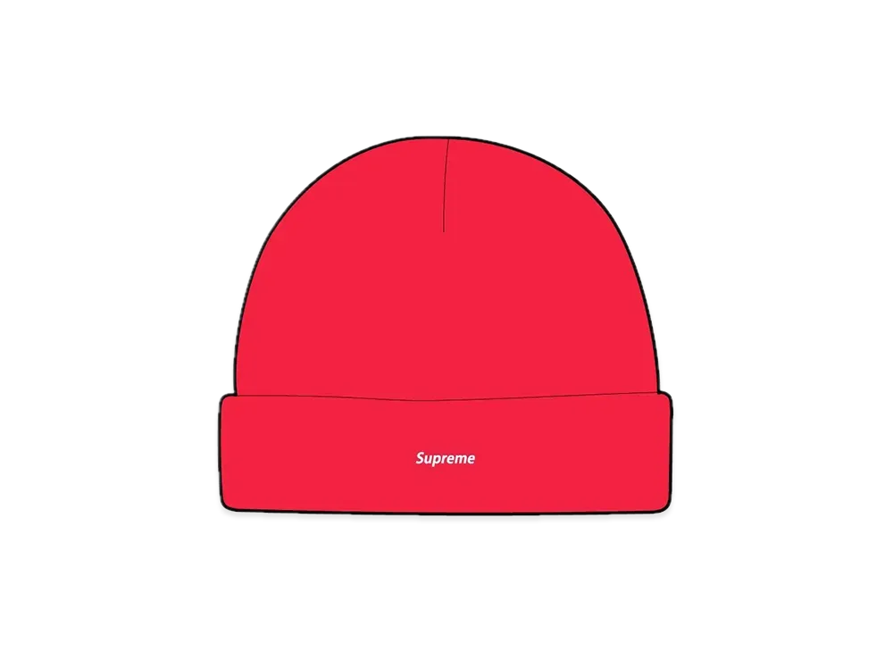 Supreme Mohair Beanie "Bright Red" (23FW)
