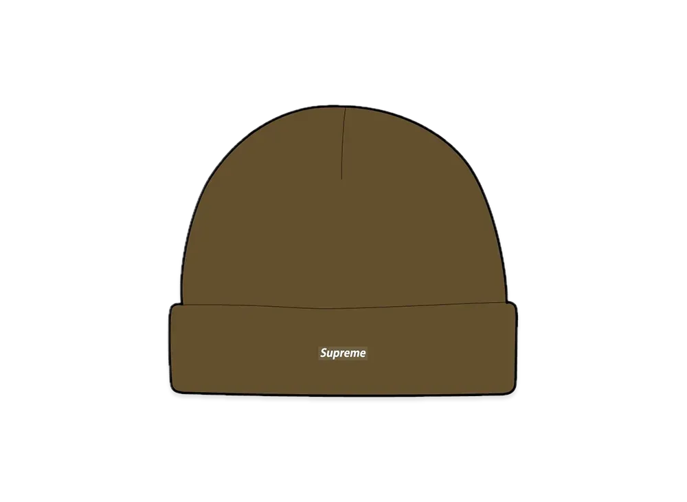 Supreme Mohair Beanie "Dark Khaki" (23FW)