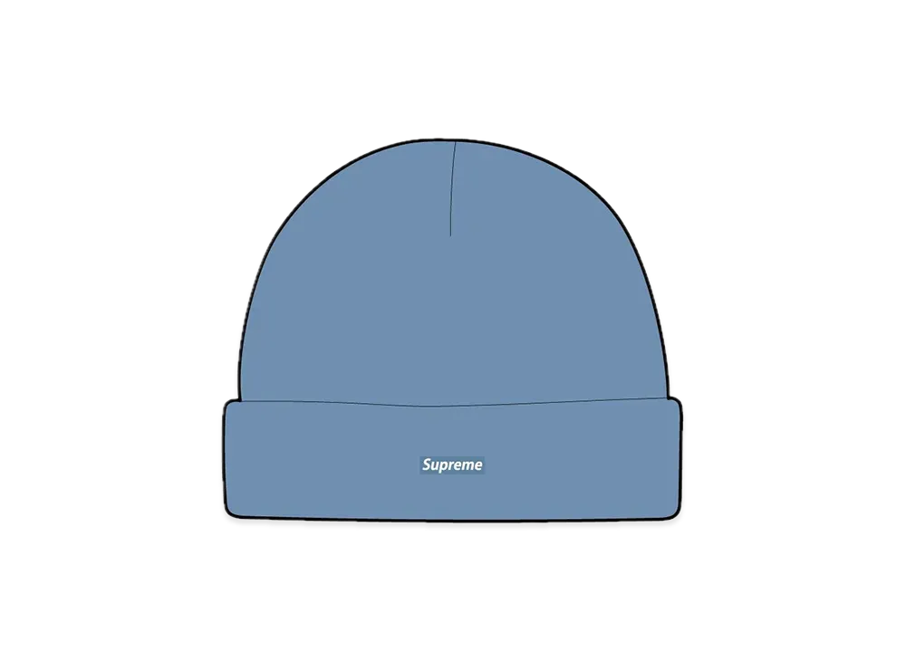 Supreme Mohair Beanie "Dark Slate" (23FW)