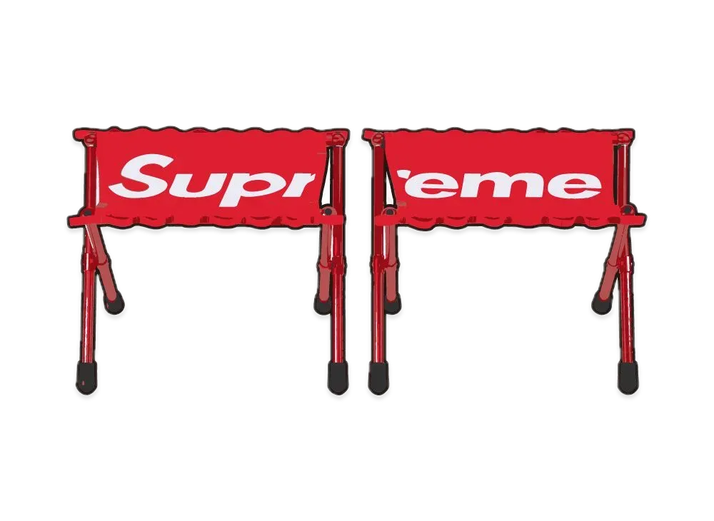 Supreme / Helinox Tactical Field Stool (Set Of 2) "Red"