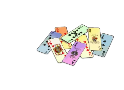 Supreme x Bicycle Holographic Slice Cards "Holographic"