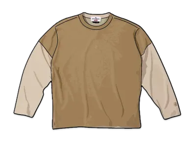 Supreme / Stone Island L/S Top "Tan"