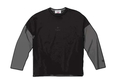 Supreme / Stone Island L/S Top "Black"