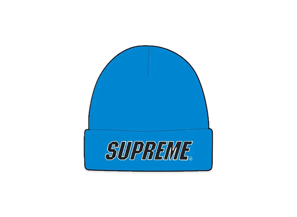 Supreme Slant Beanie "Blue"