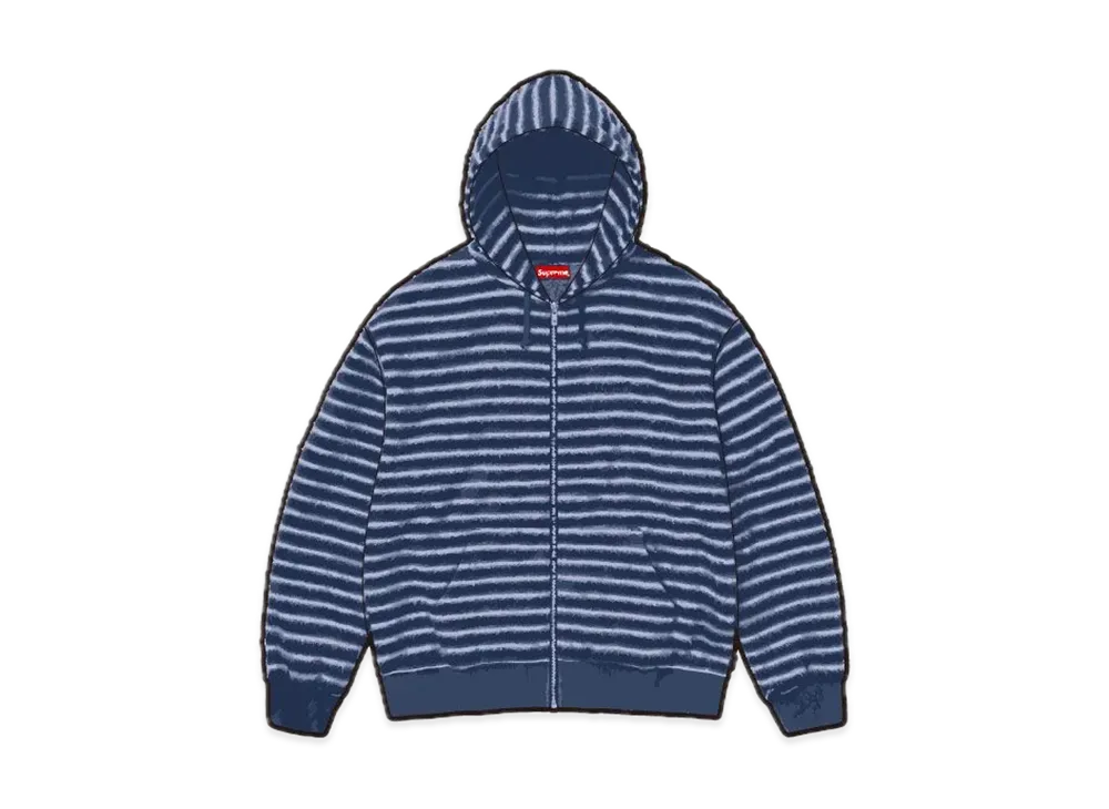 Supreme BRUSHED ZIP UP HOODED SWEATSHIRTジップアップパーカ Supreme Brushed Zip Up Hooded Sweatshirt (FW23) - $168