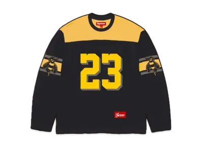 Supreme Bumblebee L/S Football Top "Black"