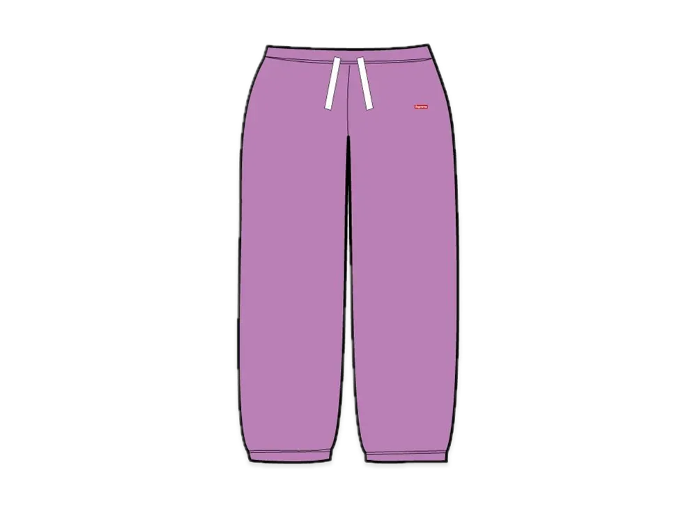 Supreme Small Box Drawcord Sweatpant "Purple"