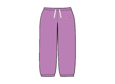 Supreme Small Box Drawcord Sweatpant "Purple"