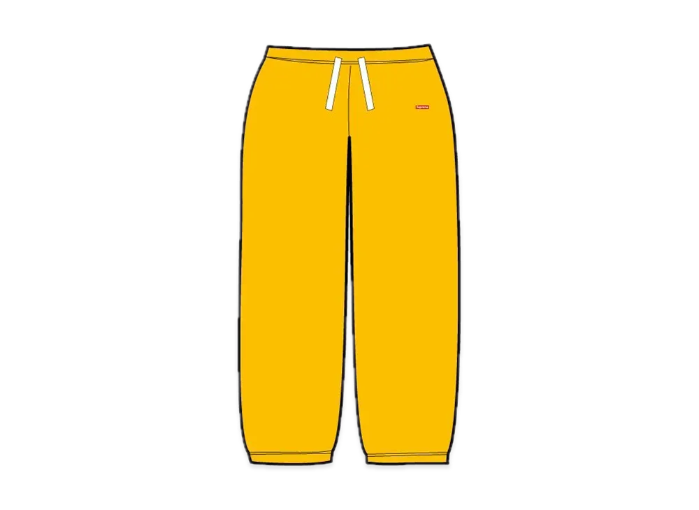 Supreme Small Box Drawcord Sweatpant "Bright Gold"