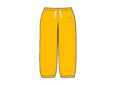 Supreme Small Box Drawcord Sweatpant "Bright Gold"