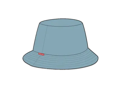 Supreme Filled Cordura Crusher "Light Slate"