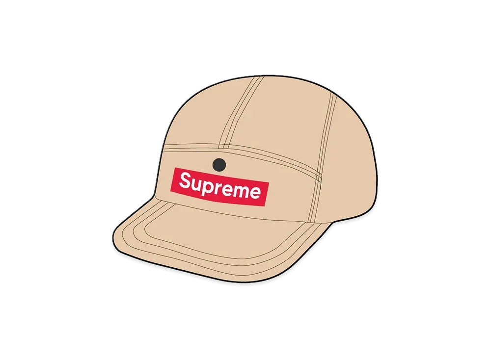 Supreme Snap Pocket Camp Cap "Light Tan"