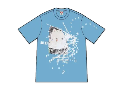 Supreme x BLESS Observed In A Dream Tee "Light Slate"