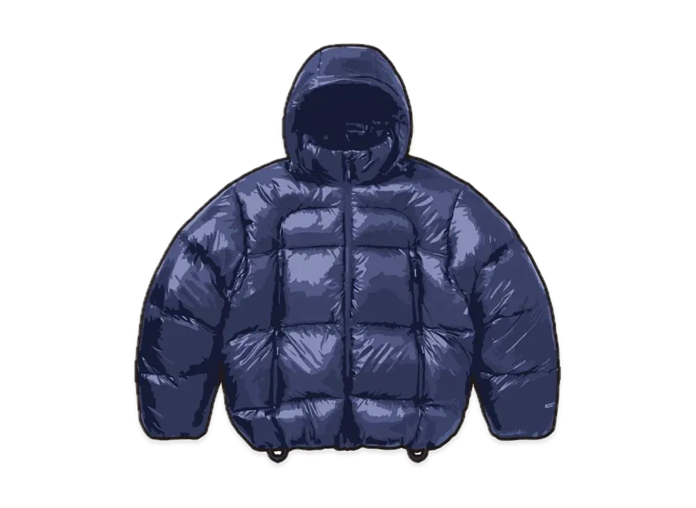 Supreme Featherweight Down Puffer Jacket "Navy"