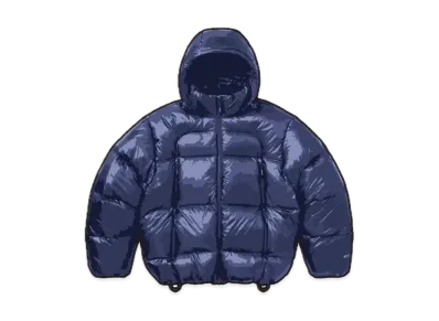 Supreme Featherweight Down Puffer Jacket "Navy"