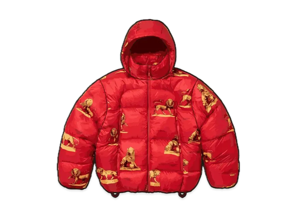 Supreme Featherweight Down Puffer Jacket "Lions"