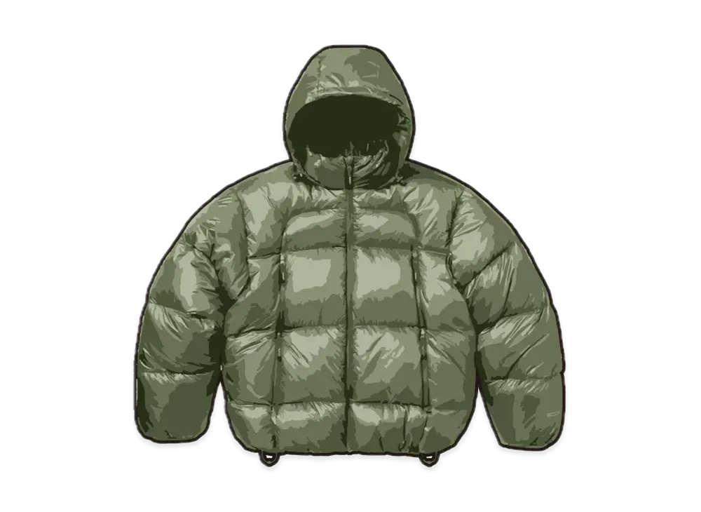 Supreme Featherweight Down Puffer Jacket "Olive"