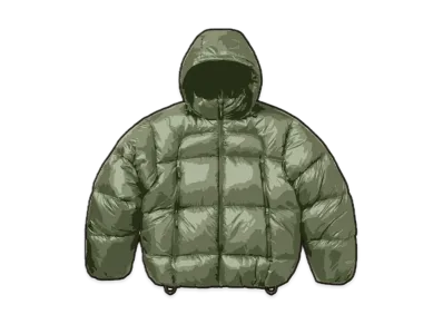 Supreme Featherweight Down Puffer Jacket "Olive"