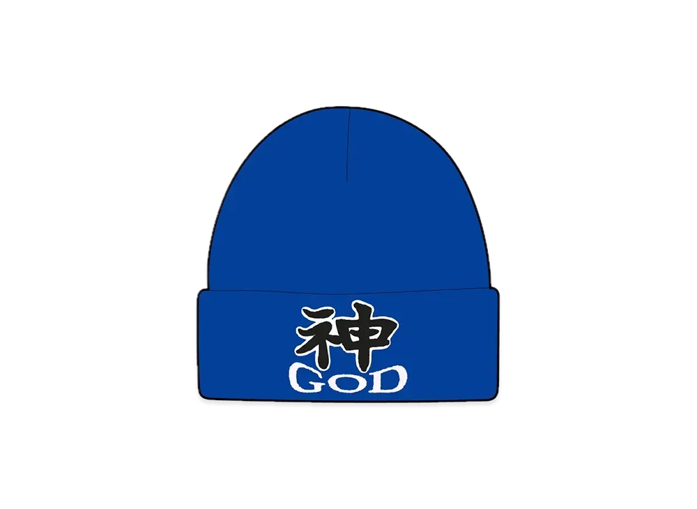 Supreme God Beanie "Royal"