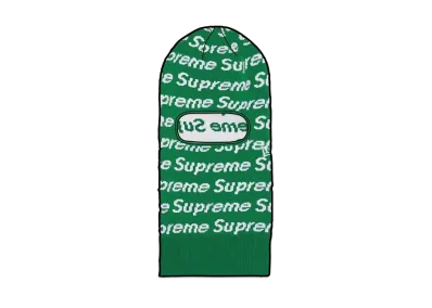 Supreme New Era Repeat Balaclava "Green"