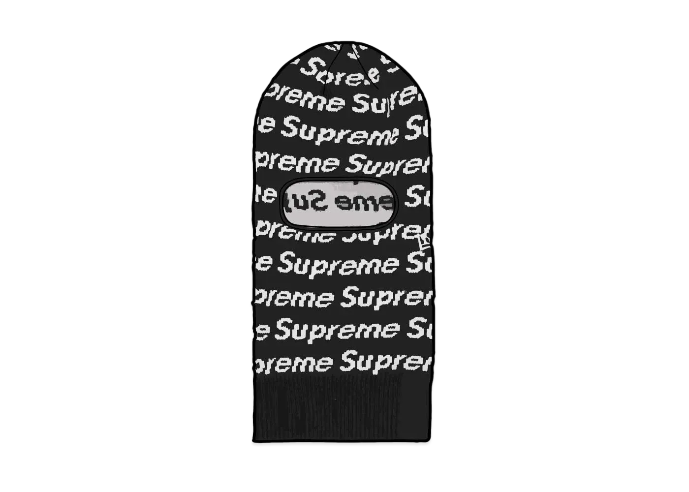 Supreme New Era Repeat Balaclava "Black"
