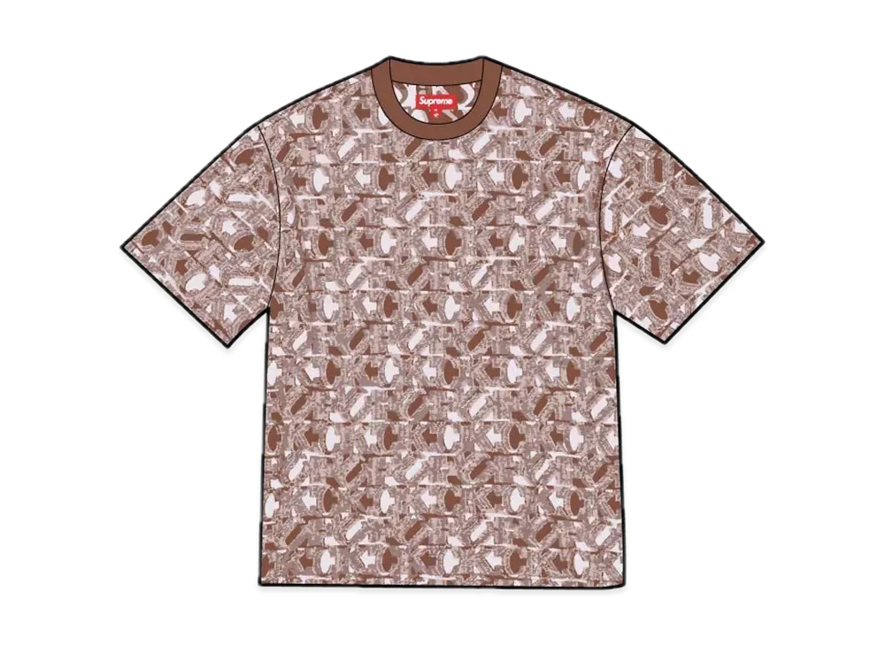 Supreme Fuck Intarsia S/S Top "Brown"