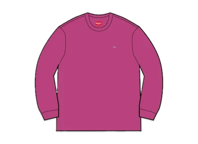 Supreme Small Box L/S Tee "Bright Purple"