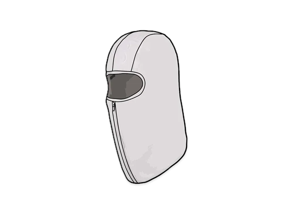 Supreme Polartec Zip Balaclava "Light Grey"